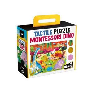 Puzzle tactil: Montessori. Dinozauri imagine