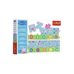 Puzzle 20 Peppa Pig: Numere imagine