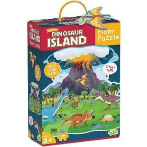 Puzzle de podea: Dinosaur island imagine