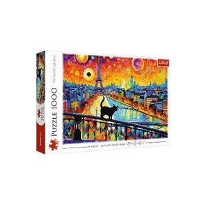 Puzzle 1000: Pisica din Paris imagine