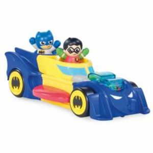 Jucarie Batmobil, vehicul 3 in 1 Tomy, 35x15x21 cm, plastic, multicolor imagine