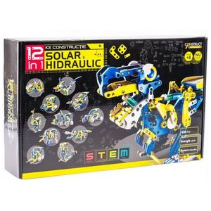 Kit de constructie Roboti Solari si Hidraulici 12 in 1 imagine