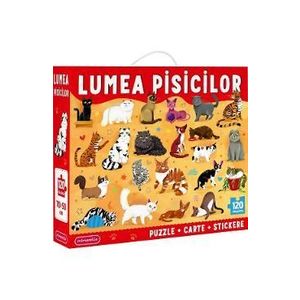 Puzzle 120: Lumea pisicilor imagine