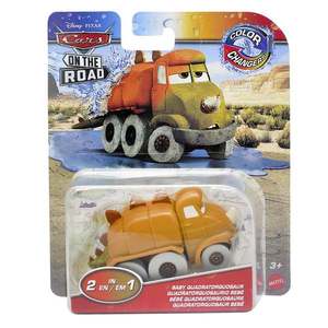 Masinuta Disney Cars, Color Changers, Baby Quadratorquosaur, 1: 55, HMD68 imagine