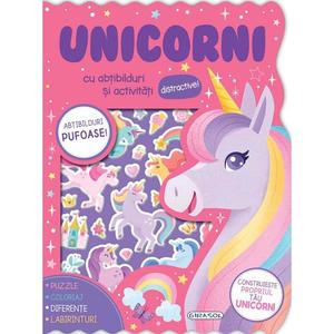 Abtibilduri pufoase, Unicorni imagine