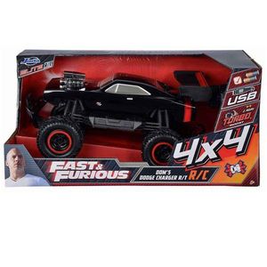 Masina cu telecomanda, Jada, Fast And Furious, Doms Dodge Charger R/T 4X4, 1: 12 imagine