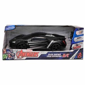 Masina cu telecomanda, Jada, Marvel Avengers, Black Panther, Lykan Hypersport, 1: 16 imagine