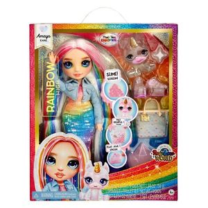 Papusa Rainbow High, Sparkle Slime, Amaya Raine, 120230EU imagine