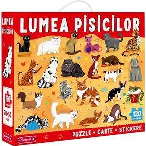 Puzzle 120: Lumea pisicilor imagine