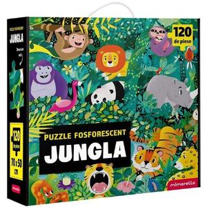 Puzzle fosforescent 120 piese. Jungla imagine