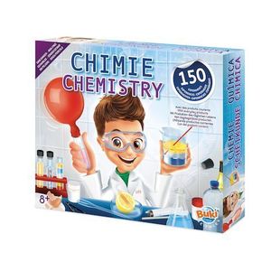 Kit educativ Laboratorul de Chimie 150 experimente Buki imagine