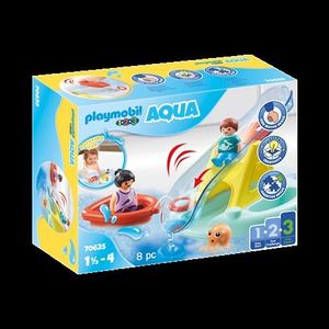 Playmobil - 1.2.3 Balansoar De Apa Si Barcuta imagine