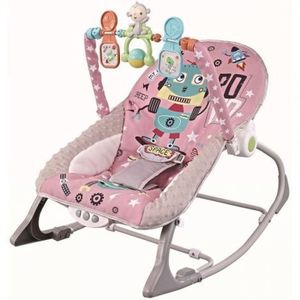 Scaunel balansoar Chipolino Baby Spa pink imagine