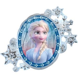 Balon folie frozen ii elsa si anna 66x76 cm imagine