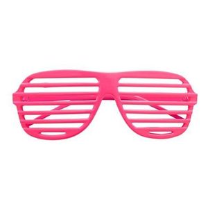 Ochelari disco neon roz imagine