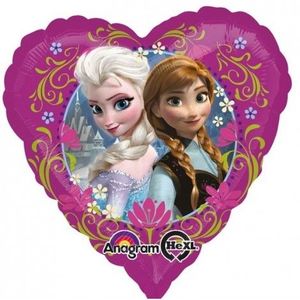 Balon Folie Frozen Inima 45 Cm imagine