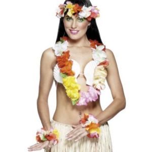 Set hawaii multicolor - marimea 128 cm imagine