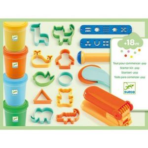 Set modelaj cu plastilina Djeco, culori Pop imagine