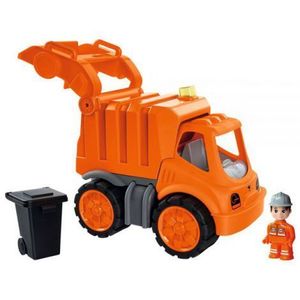 Masina de gunoi Big Power Worker Garbage Truck cu figurina imagine