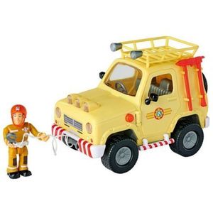 Masina Simba Fireman Sam Mountain 4x4 cu figurina imagine