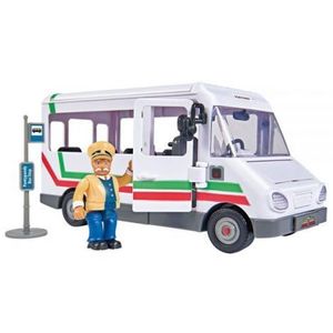 Autobuz Simba Fireman Sam Trevors Bus cu figurina si accesorii imagine