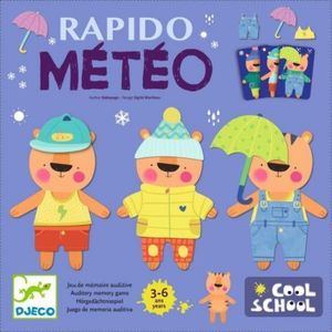 Rapido Meteo, joc de memorie Djeco imagine