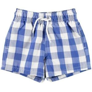 Short pentru baie Bleu cu carouri (3650), 7 ani 122 cm imagine