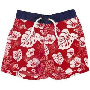 Short pentru baie Tropical Rosu (3651), 4 ani / 104 cm imagine