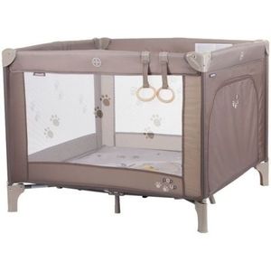 Tarc de joaca pliabil Chipolino Pop Up Tiger beige imagine