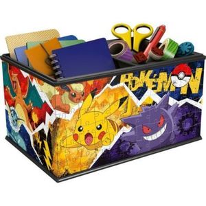 Puzzle 3D cutie depozitare Pokemon 216 piese imagine