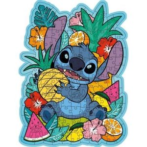 Puzzle lemn contur Disney Stitch 150 piese imagine