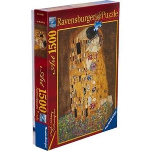 Puzzle Klimt sarutul 1500 piese imagine