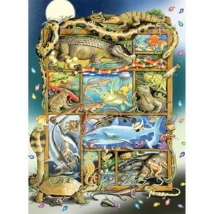 Puzzle reptile 200 piese imagine