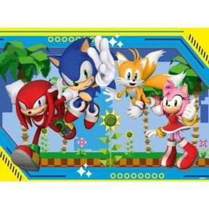 Puzzle ariciul Sonic 100 piese imagine