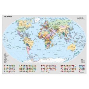 Ravensburger - Puzzle harta politica a lumii 1000 piese design nou imagine