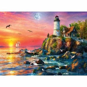 Ravensburger - Puzzle far la apus 500 piese design nou imagine