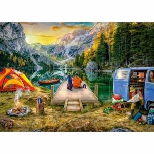 Ravensburger - Puzzle camping 1000 piese design nou imagine