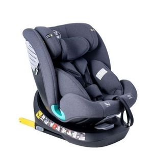 Scaun Auto Saphir DELUXE BUF BOOF iSIZE Grey cu Isofix pozitie somn 165 grade rotativ 360 grade 40-150 cm imagine