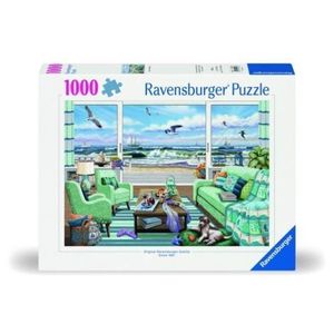 Ravensburger - Puzzle vedere la plaja 1000 piese design nou imagine