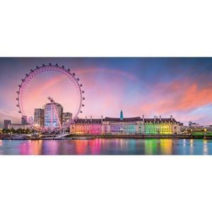 Ravensburger - Puzzle panorama Londra colorata 2000 piese imagine