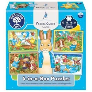 Cutie puzzle x 4 Peter Rabbit imagine