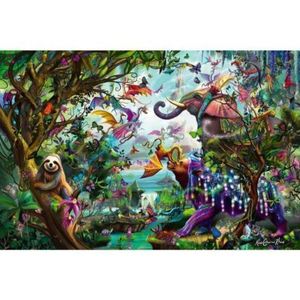 Ravensburger - Puzzle animale tropicale 4000 piese imagine