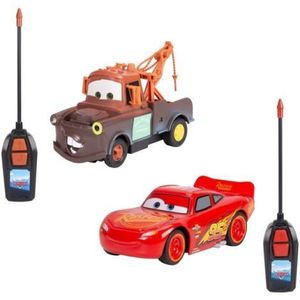 Set masine Jada Toys RC Cars Lightning McQueen + Mater Twin Pack 1: 32 14 cm cu telecomanda imagine