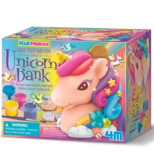 Set creativ - Picteaza propria pusculita Unicorn cu sclipici imagine