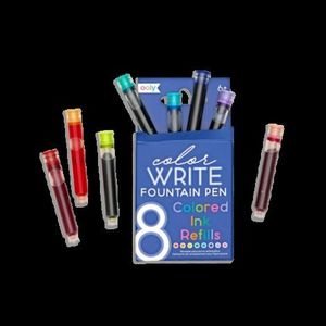 Rezerve Color Write pentru stilouri - set 8 culori imagine