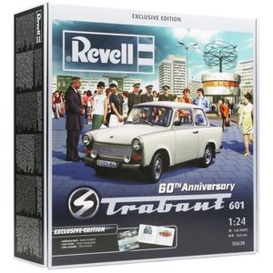 Macheta automobil Set aniversar 60 ani Trabant 601 Exclusive Edition Revell 1: 24 imagine