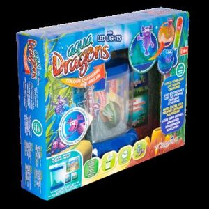 Set educativ STEM - AQUA DRAGONS Habitat Deluxe in culori schimbatoare si LED-uri imagine