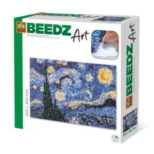 Set margele de calcat Beedz Art - Noapte instelata de Van Gogh imagine