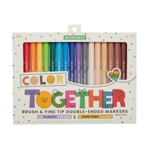 Carioci lavabile Color Together - Set de 18 imagine