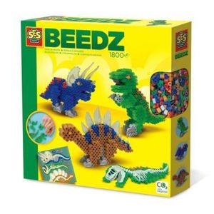 Set creativ copii - Margele de calcat cu Dinozauri Beedz imagine